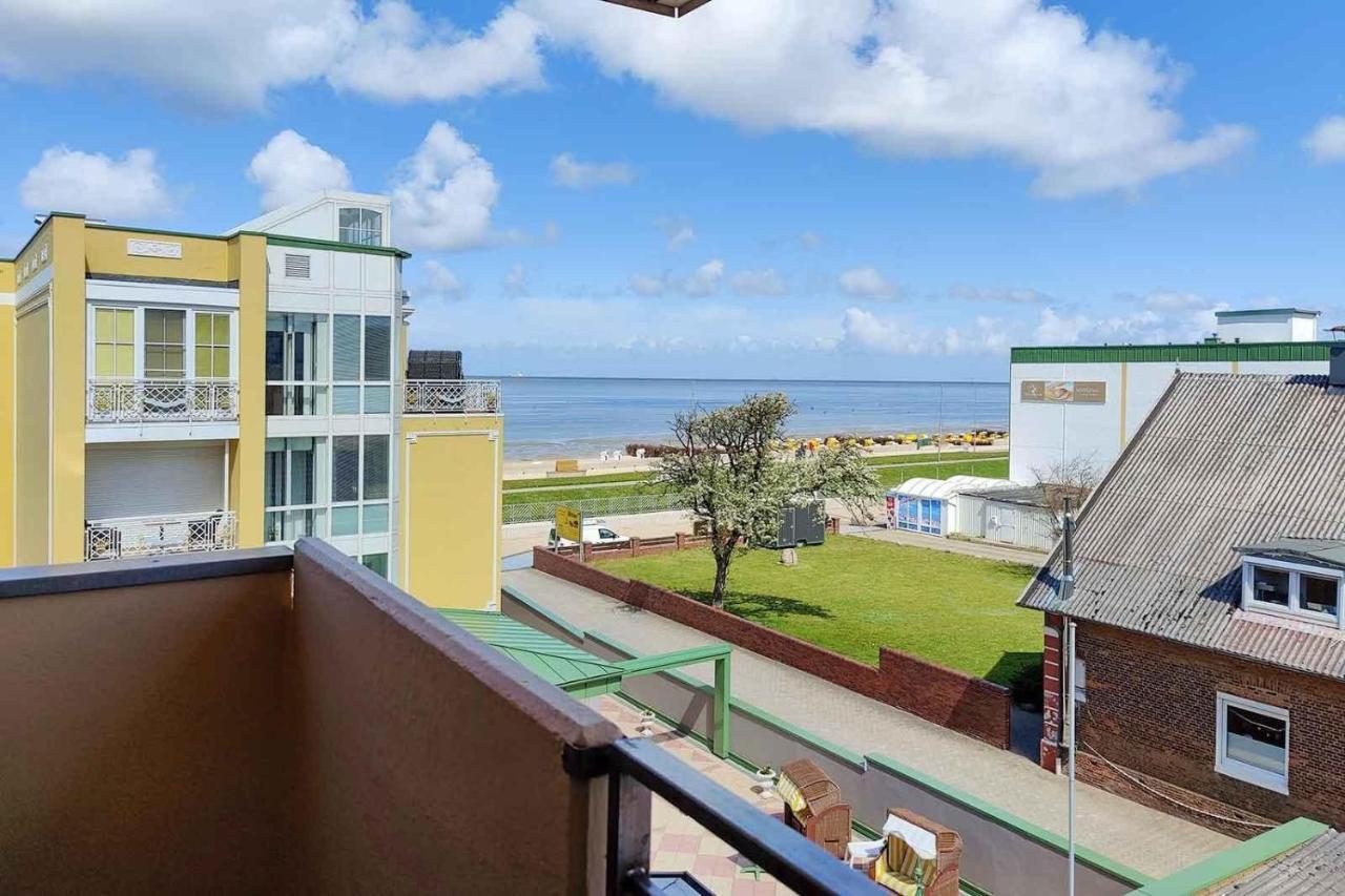 Große 8 Im Haus Seeluft Mit Drei Balkonen Und Meerblick Cuxhaven